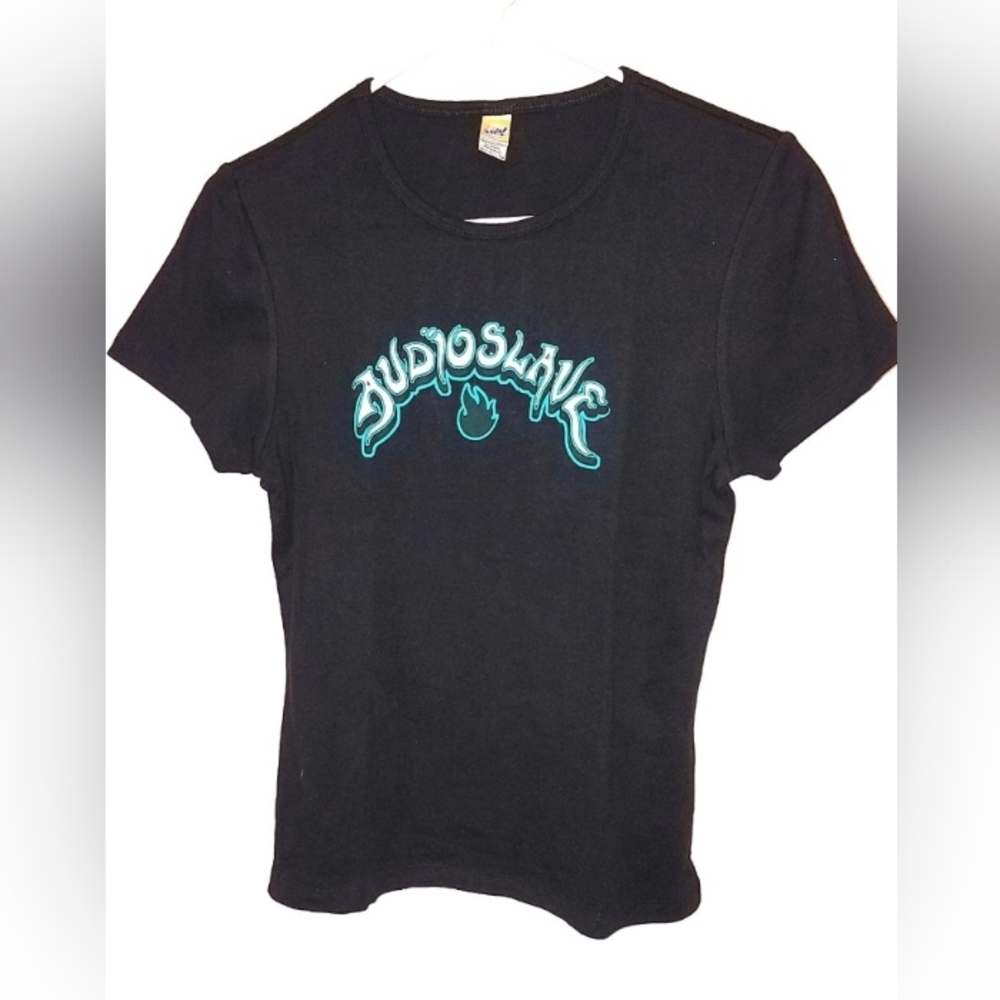 Vintage Audioslave Women/Juniors XL XLarge Black T-Shirt By Kavio!